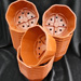 Thumbnail image of Bowls, Octagonal terracotta bowls (30 x 12 cm)